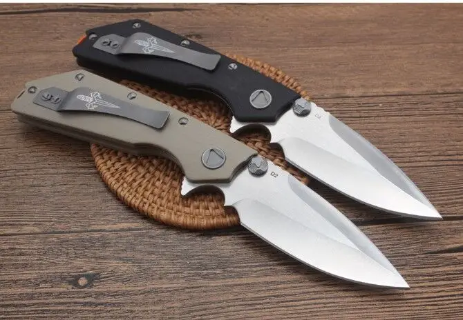 Microtech -DOC, Outdoor survival Mini knife Camping hunting knife Emergency rescue tool Folding knife Slice sharp paring knife