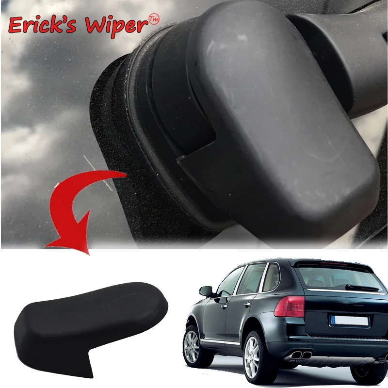 

Erick's Wiper Windshield Windscreen Rear Wiper Arm Washer Cover Cap Nut For Porsche Cayenne MK1 2003 - 2010 Tailgate Window 7L5