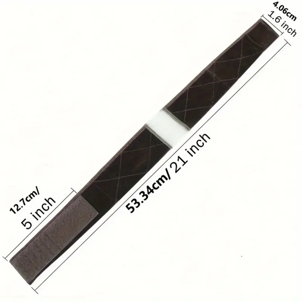 2pcs Non-Slip Velvet Wig Grip Band With Adjustable Headband And Transparent Lace Securely Holds Wigs And Head Scarves In Place