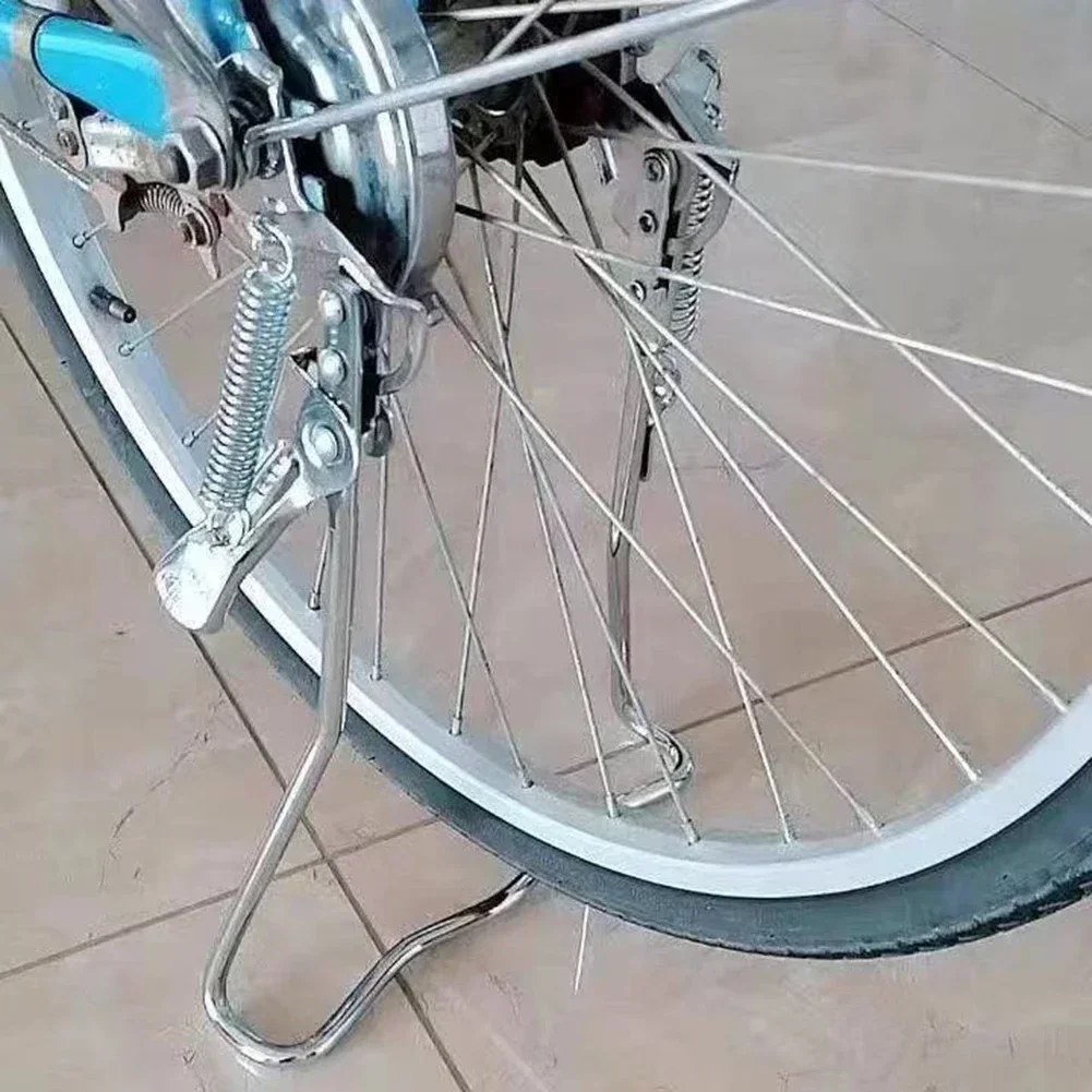 

Задняя подставка для велосипеда, двухпедальная опора, двухпедальная опора, 1 шт., задняя подставка для велосипеда, новинка, 20 дюймов, для 26 дюймов