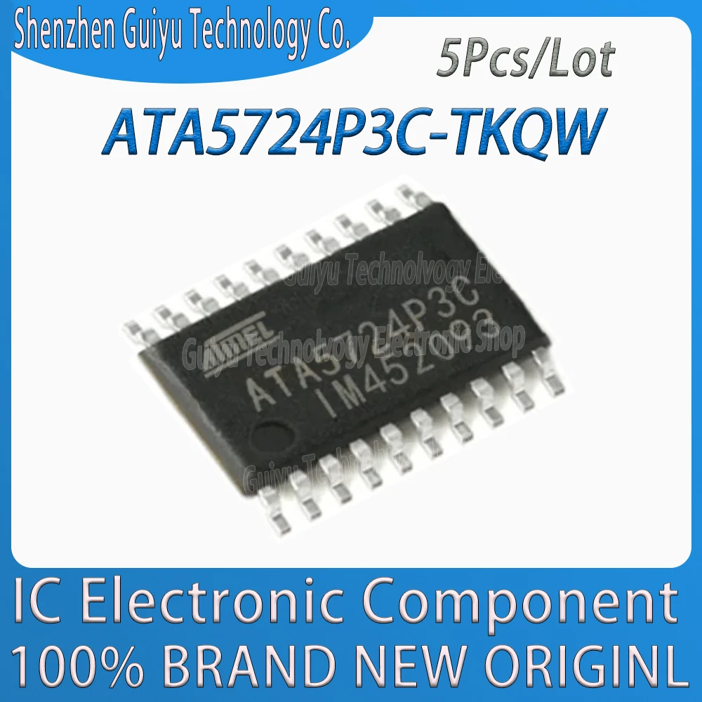 

5Pcs/Lot ATA5724P3C-TKQW ATA5724P3C-TK ATA5724P3C ATA5724P3 ATA5724P ATA5724 TSSOP-20 IC Chip