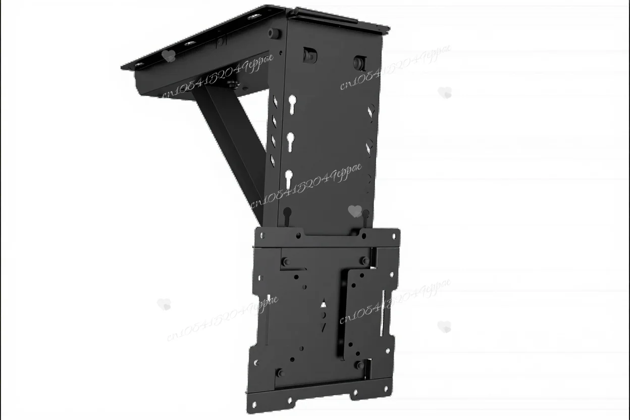 

High Load 88 Lbs (40 Kg) Ceiling Mount Tv Lift Bracket 0-65 in. Auto Flip Electric Lift Hanger Cold Rolled Steel