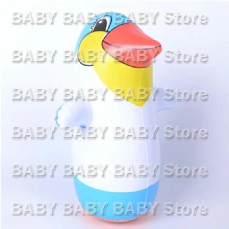 Q81A 36 سم/45 سم/70 سم بلعبة PVC قابلة للنفخ من أجل إبداع الحياة الكارتون Penguin Tumbler للأطفال هدايا الأطفال.