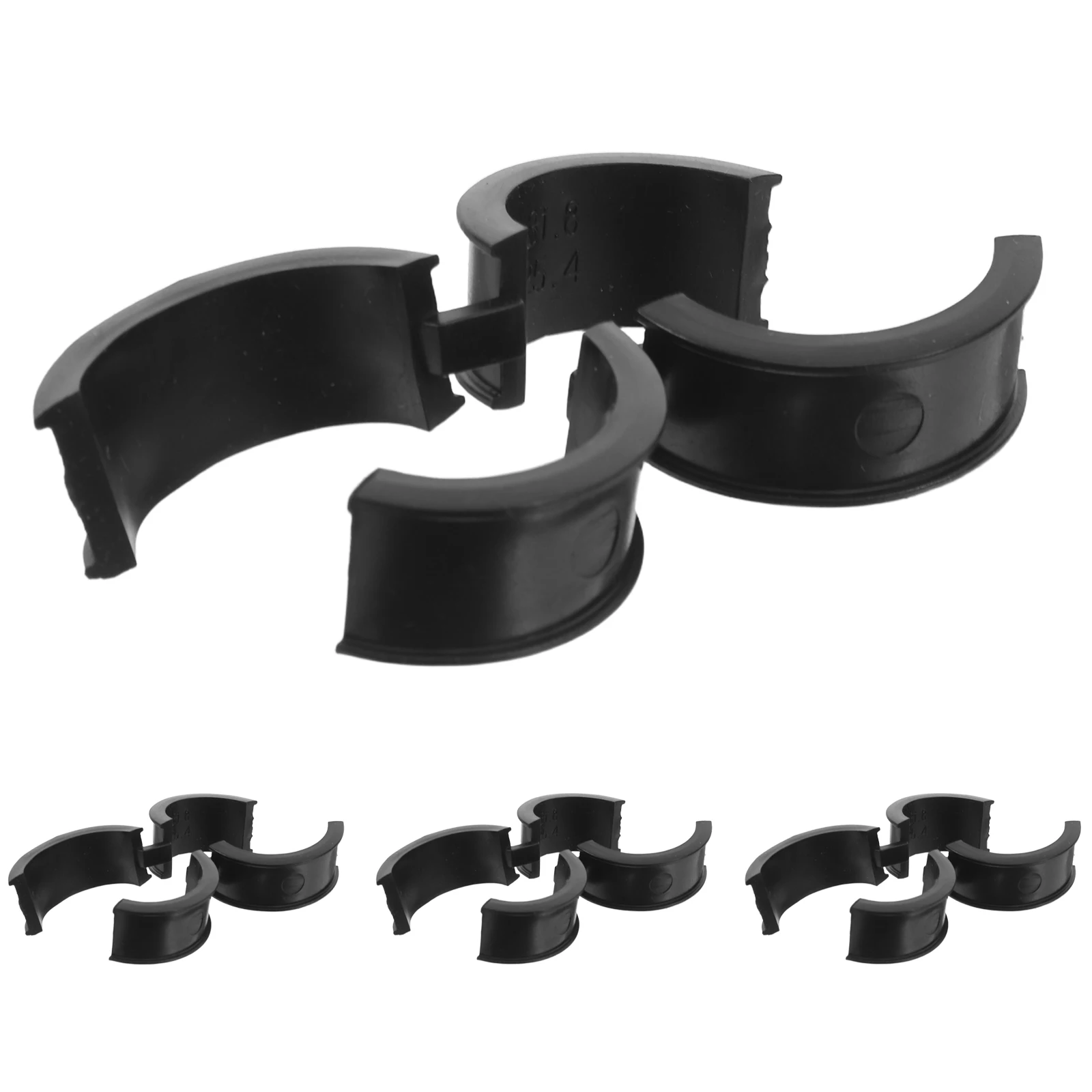 

8pcs Bicycle Handlebar Stem Spacer Adapters Durable Shock Absorption For Long-Lasting Performance Bike Shims Daily