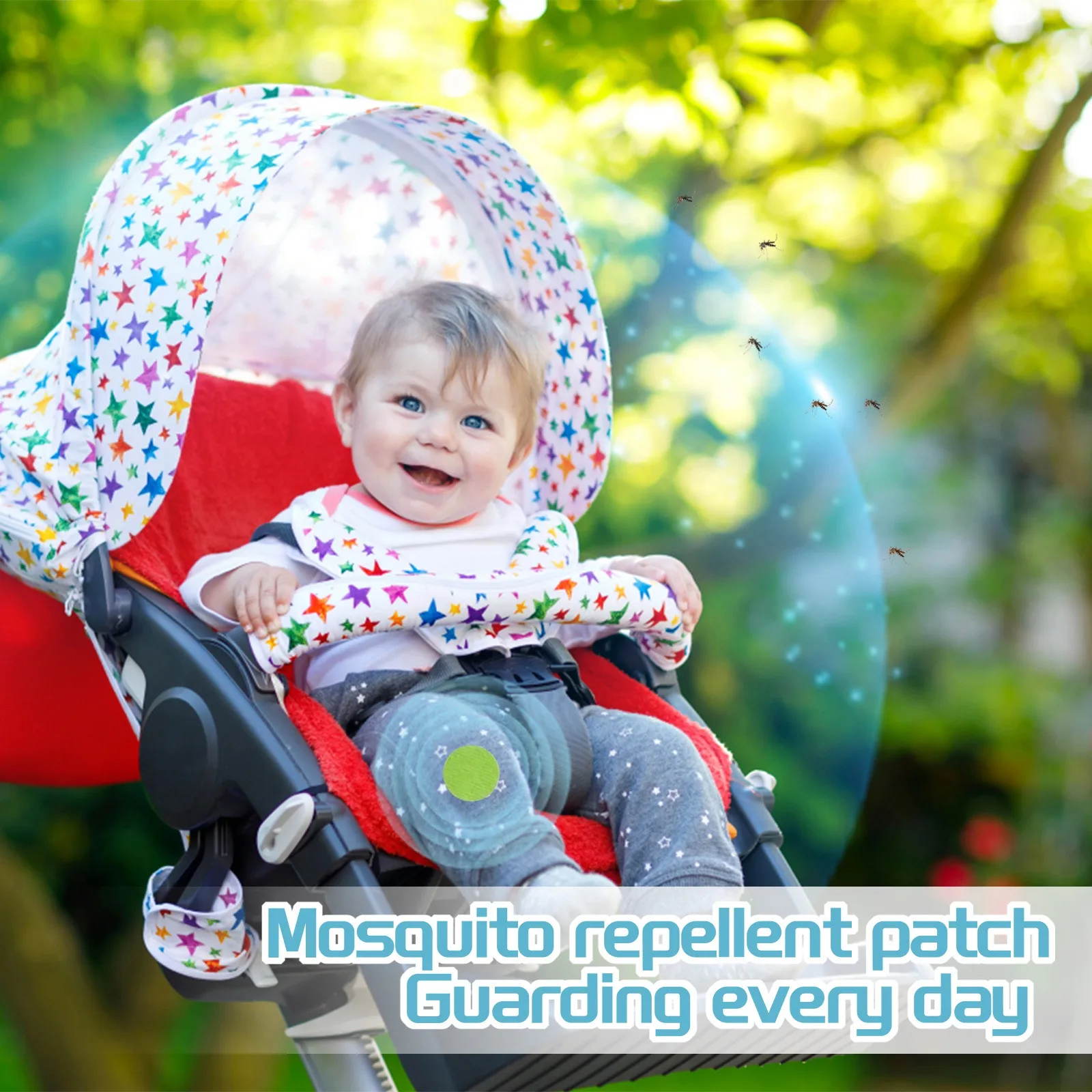 Patch Anti-Moustiques pour Bébé, 120 Pièces, Autocollants pour Vêtements, Pas de Motocyclette, Volatilisation pour l'Été en Plein Air, 360