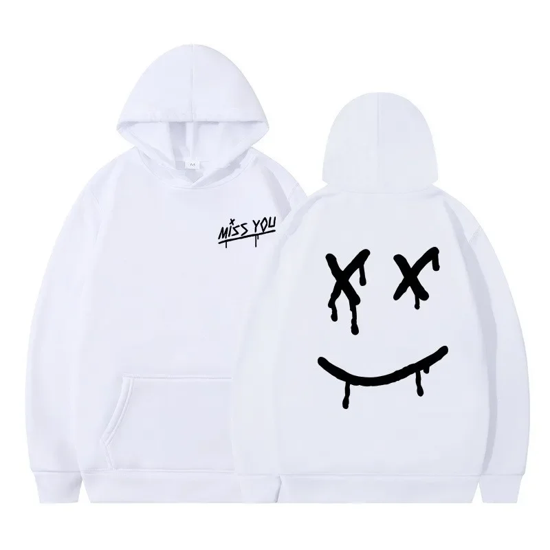 Women's Printed Fashion Plus Velvet Hoodie Hoodie New Autumn/Winter Combination