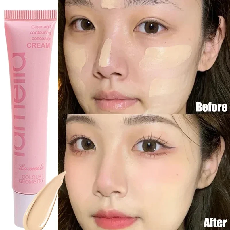 Moisturizing Concealer BB Cream Make-up Waterproof Long Lasting Oil Control Whitening Matte Liquid Foundation Face Base Cosmetic