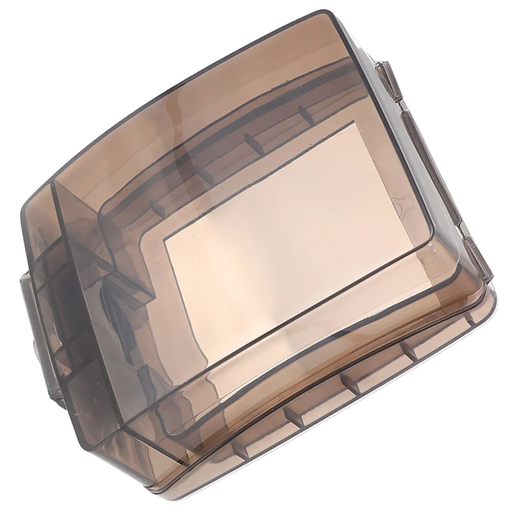 

Bathroom Socket Protective Cover Waterproof Splash-Proof Reusable Plug Cover for Multiple Cables Transparent Design Easy Install