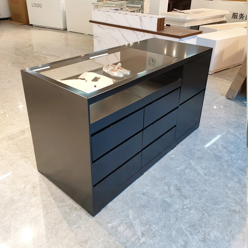 Clothing Store Nakajima Table Display Table Side Cabinet Locker Paint Decorative Cabinet Ornament Booth Display Display Table