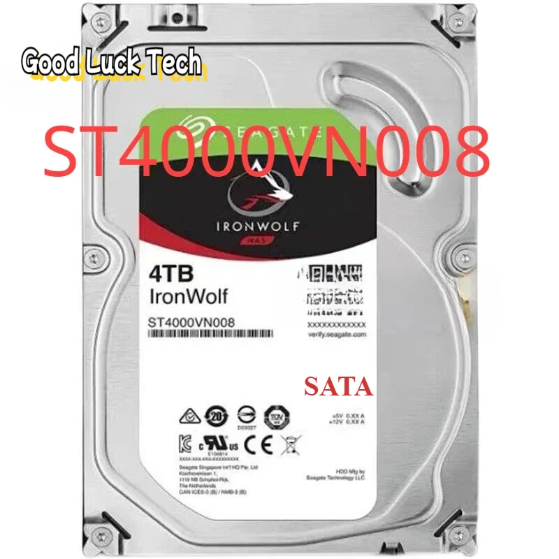 FOR new Sea-gate ST4000VN008 4TB IronWolf 3.5