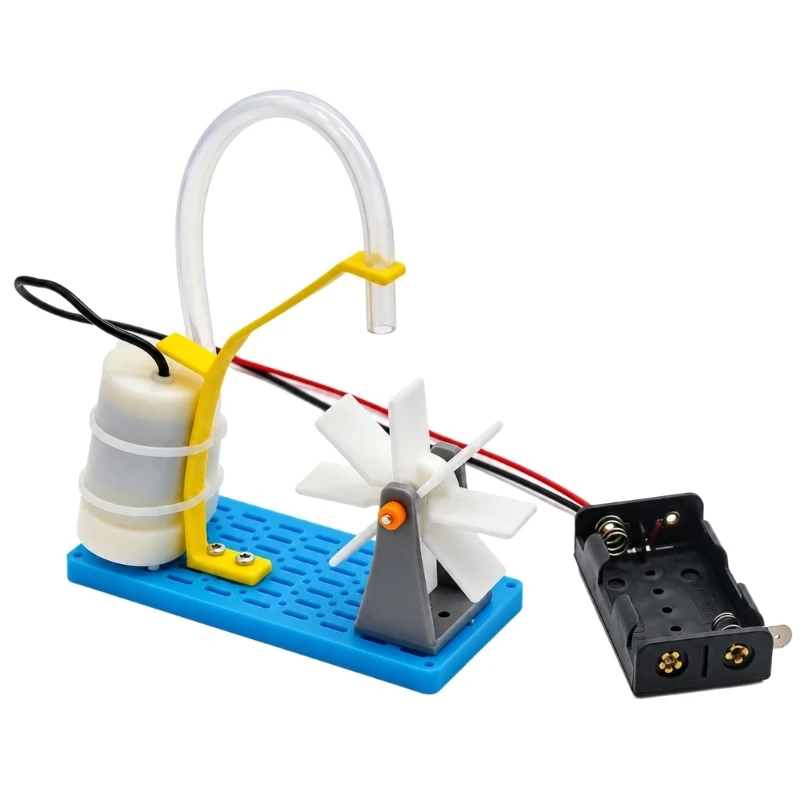 D5BB DIY Water Circulation Science Model with Clear Tubing and Pump Assembly for Guided Classroom Demonstrations and