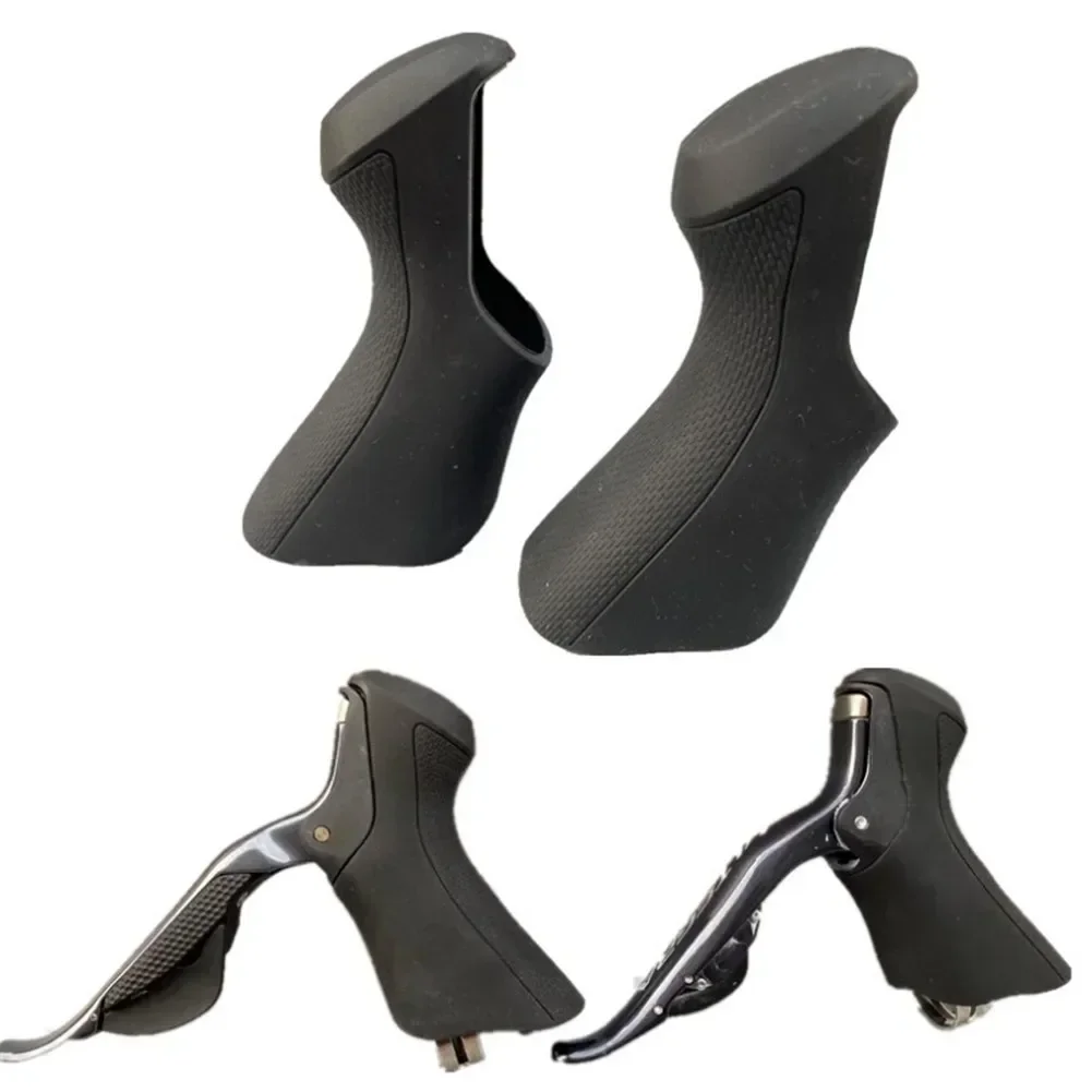 AliExpress TOOPRE For Shimanos Ultegra Di2 ST-6870 Premium Rubber Brake Lever Hoods Black Replacement Covers For Road Bike Gear Shift Handles