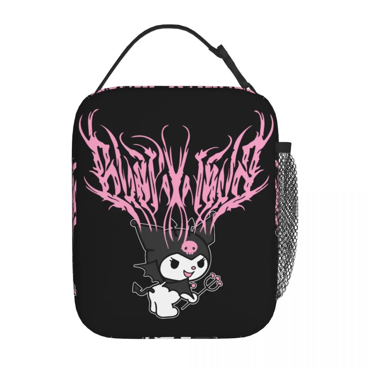 

Kuromi Insulated Lunch Bag Large Reusable Thermal Bag Tote Lunch Box School Travel Food Handbags