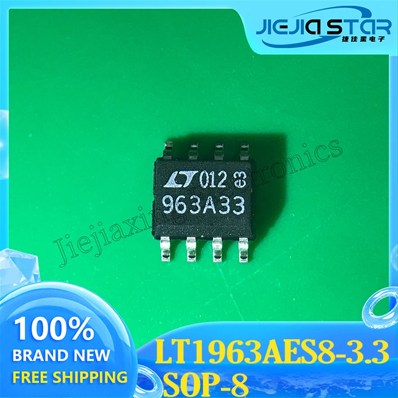 LT1963AES8-3.3 LT1963-3.3 Part Mark 963A33 SOP8 Low Voltage Differential Voltage Stabilizer LDO Chip 100% Original Stock