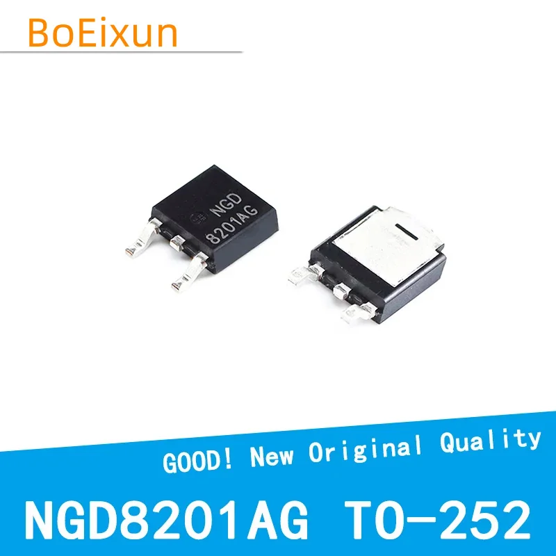10PCS/LOT NGD8201AG NGD8201NG NGD8201 8201AG Automotive Ignition Coil Transistor SMD TO-252 New Good Quality Chipset