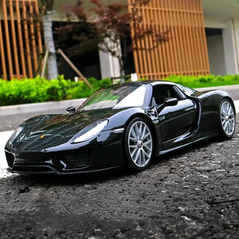 

WELLY 1:24 Porsche 918 Spyder Supercar Alloy Car Model Diecasts & Toy Vehicles Collect Car Toy Boy Birthday gifts