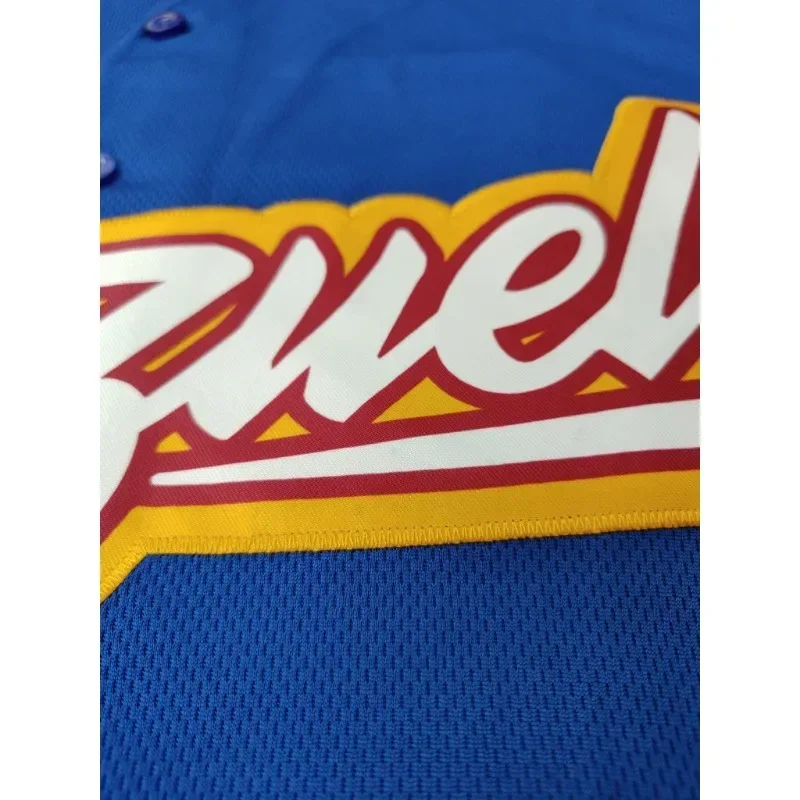 Men's #13#27 Venezuela Color Block Baseball Jersey Classic Retro Letter Embroidery Breathable Sportswear Short Sleeve T-Shirt image 6