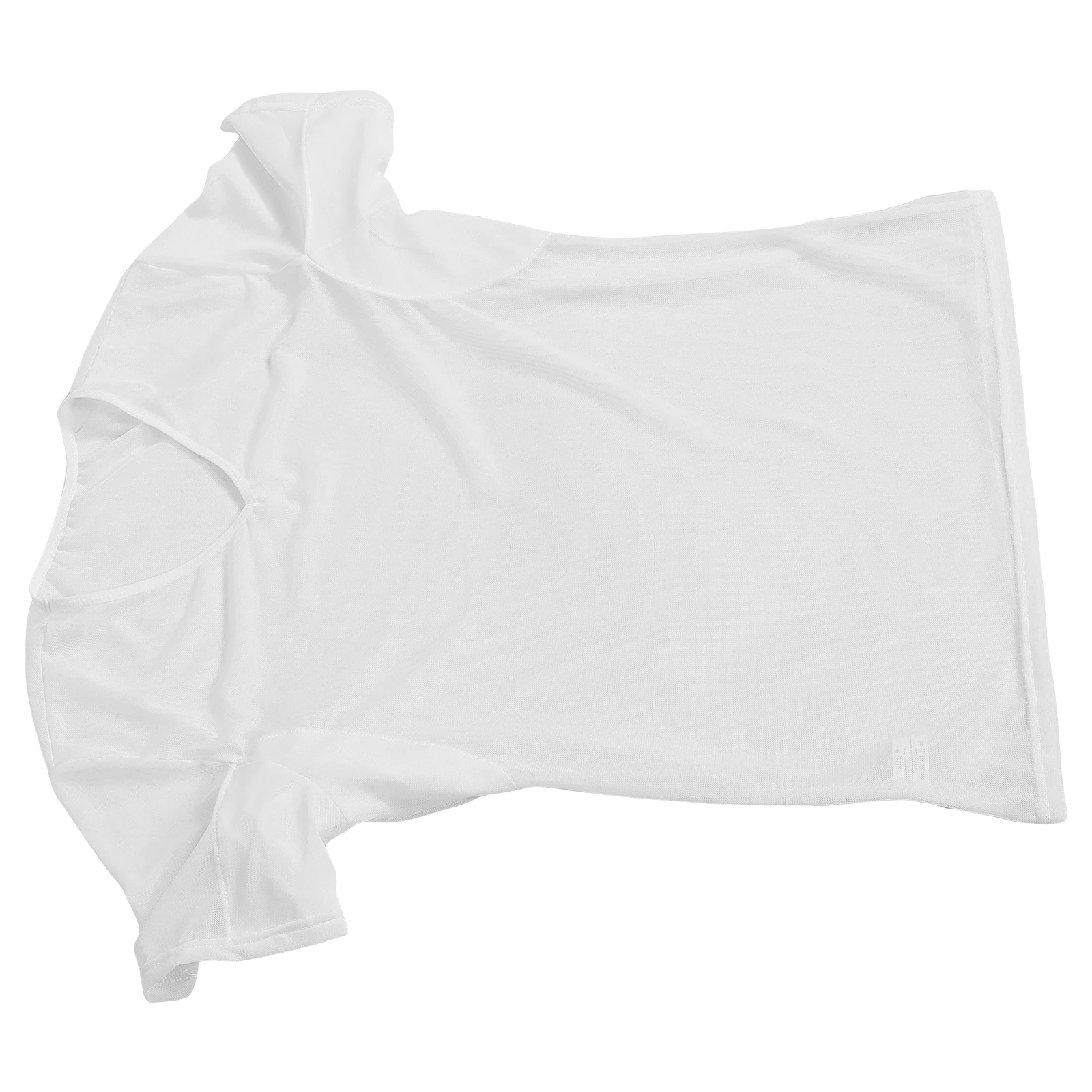 

Men Short Sleeve White M Sweat Proof Undershirt Pad Comfortable Breathable Underarm Pads T shirt for Daily Use Sports
