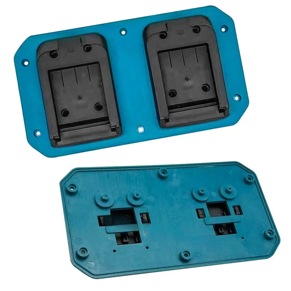 Dual battery bracket for Dayi for A3/2106 Battery wall mount storage with DC power port compact 190X104mm ABS design