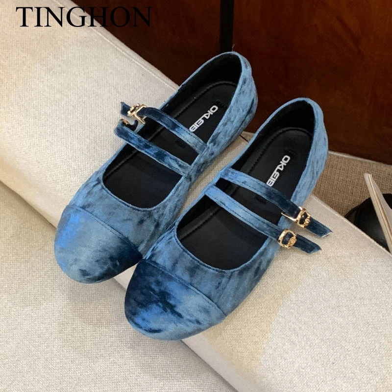 tinghon-scarpe-basse-mary-jane-in-velluto-vintage-francese-con-doppia-fibbia-per-donna-scarpe-da-ballerina-versatili-e-di-nicchia-per-primavera-e-autunno