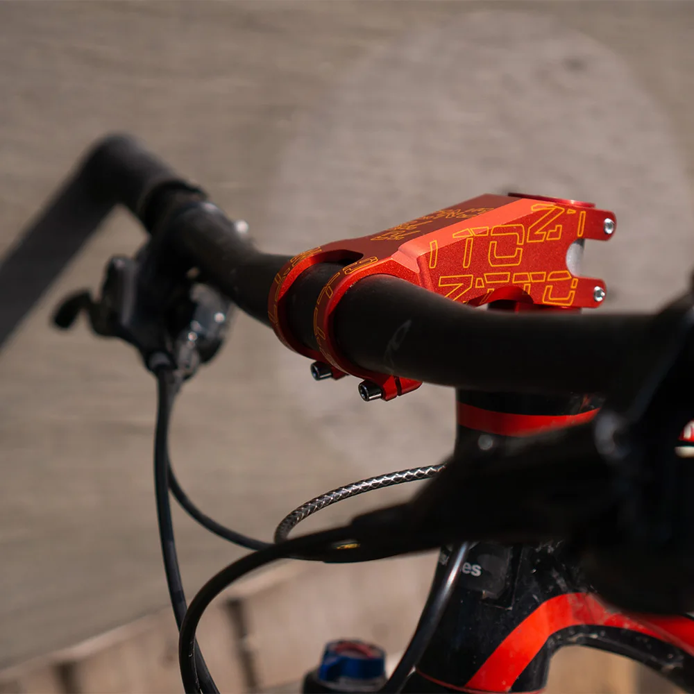 ZTTO MTB XC Racing 17 Grad 25 Aerodynamik-Vorbau 7075 Aluminium CNC-gefertigt, negativer Winkel, leicht, 31,8 mm – Detail 3