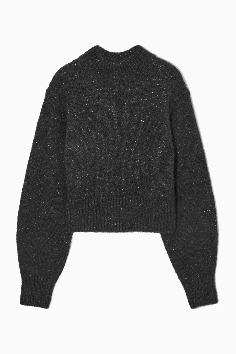 Ethereal  2023  winter new style of Short wool blend soft daily commuter sweater