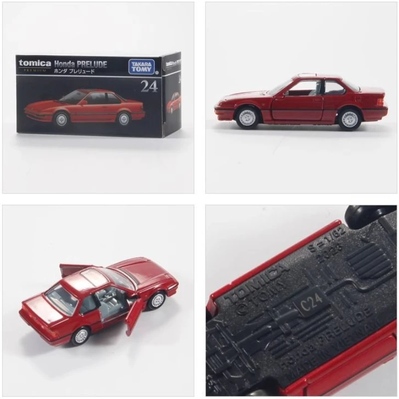 TAKARA TOMY Tomica New Premium TP24 1/64 Honda Prelude Cars Alloy Toys Motor Vehicle Diecast Metal Model Gifts for Children Boys