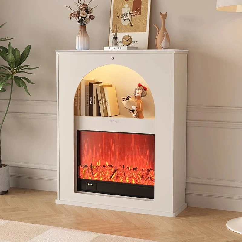 Creamy simple white modern chest