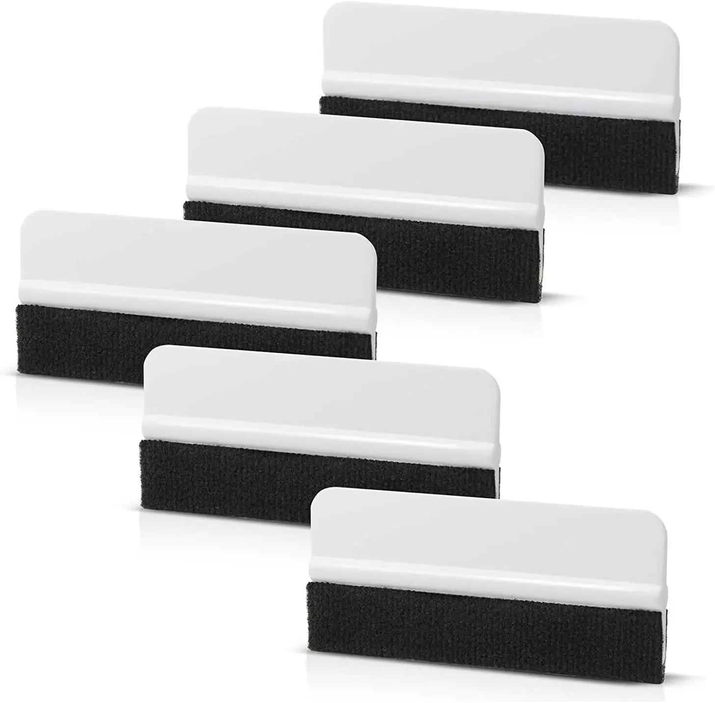 Mini Vinyl Wrap Tools Felt Edge Squeegee Scratch Free Scraper for Car Vinyl Wraps Application Tool Tint Film Wallpaper Tool