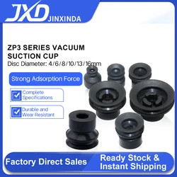 JXD ZP3-04/06/08/10/13/16B/UM Pneumatic Vacuum Sucker Mini Silicone Vacuum Suction Cup