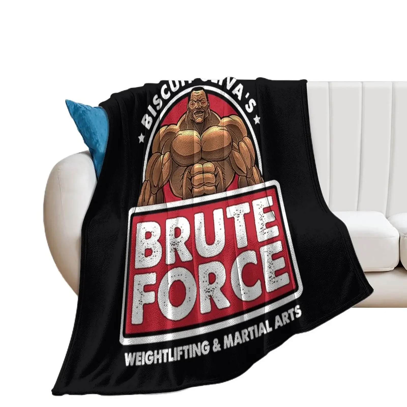 

Biscuit Oliva&x27;s Brute Force . Throw Blanket Comforter halloween For Sofa Thin Blankets