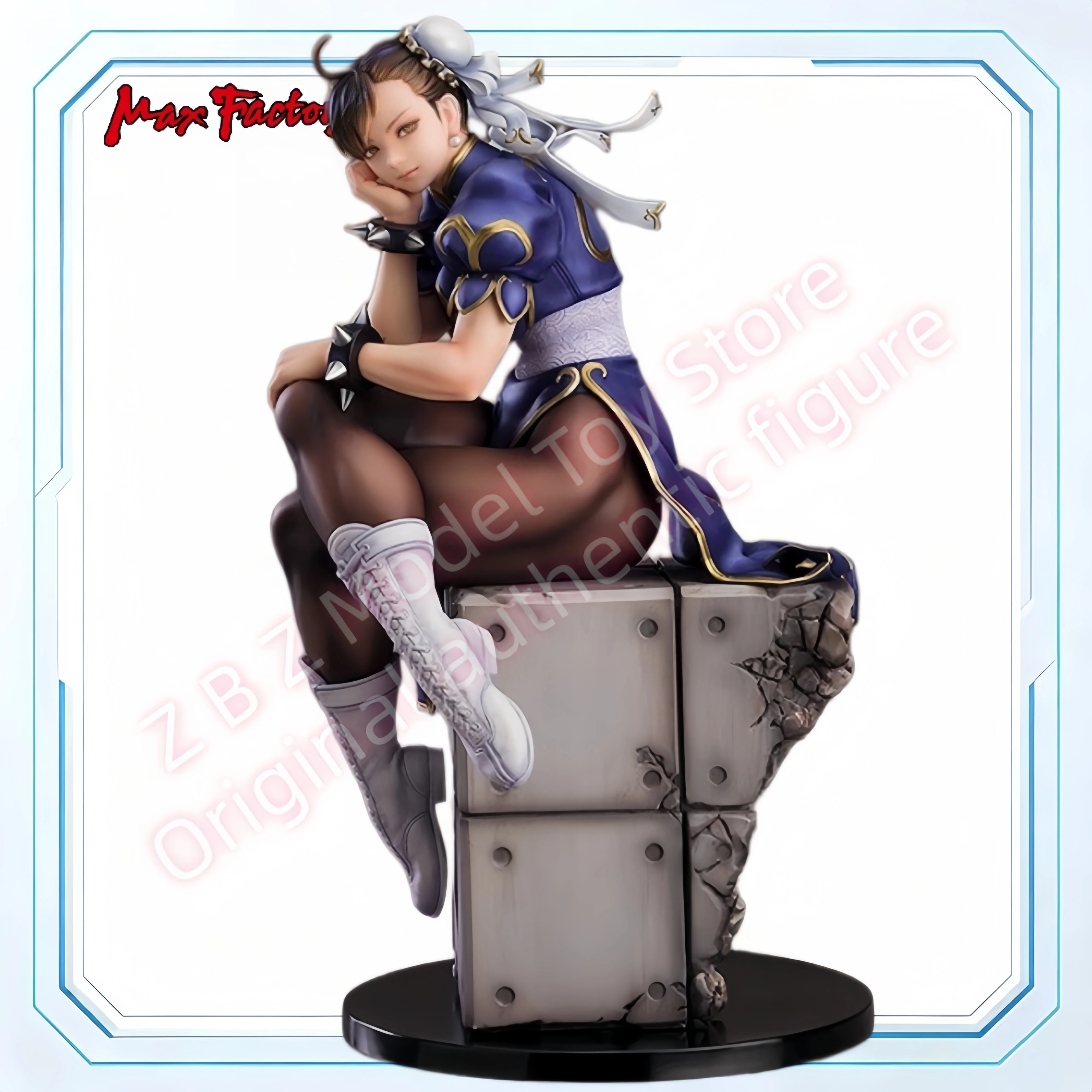 Max Factory Chun‑Li Ver. Strong Elegant Confident Poised Striking Figure For Street‑fighter‑themed Display And Decorated Gifts