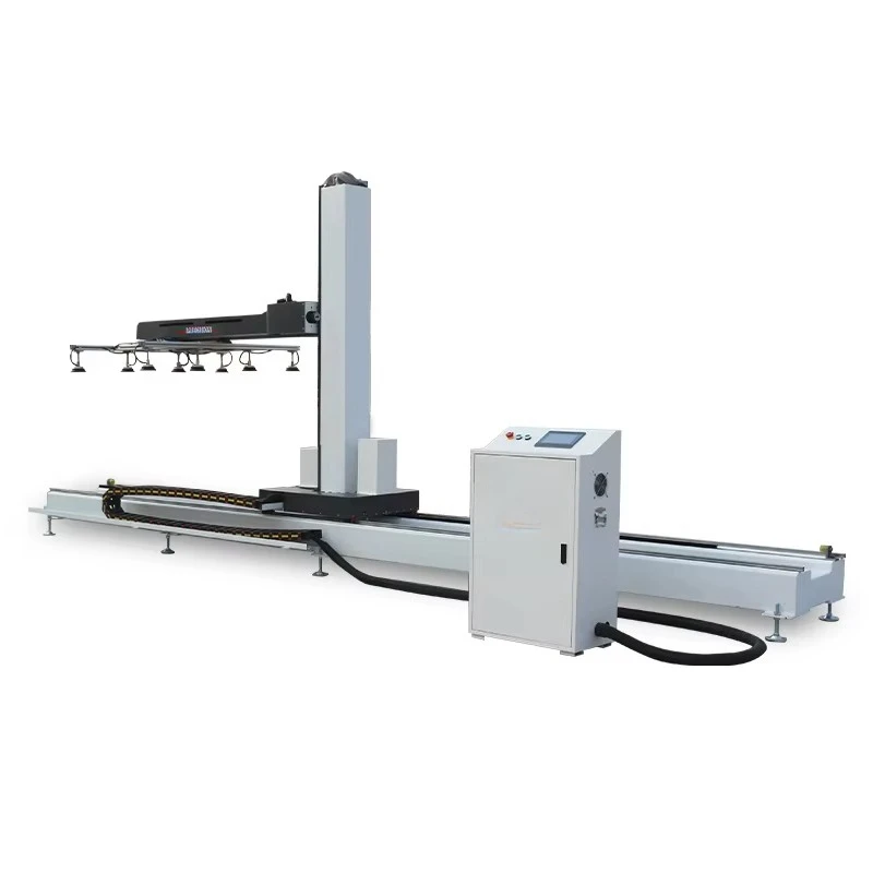 Automatic equipment robotic arm small robot price loading and unloading column robot with ground guide rail