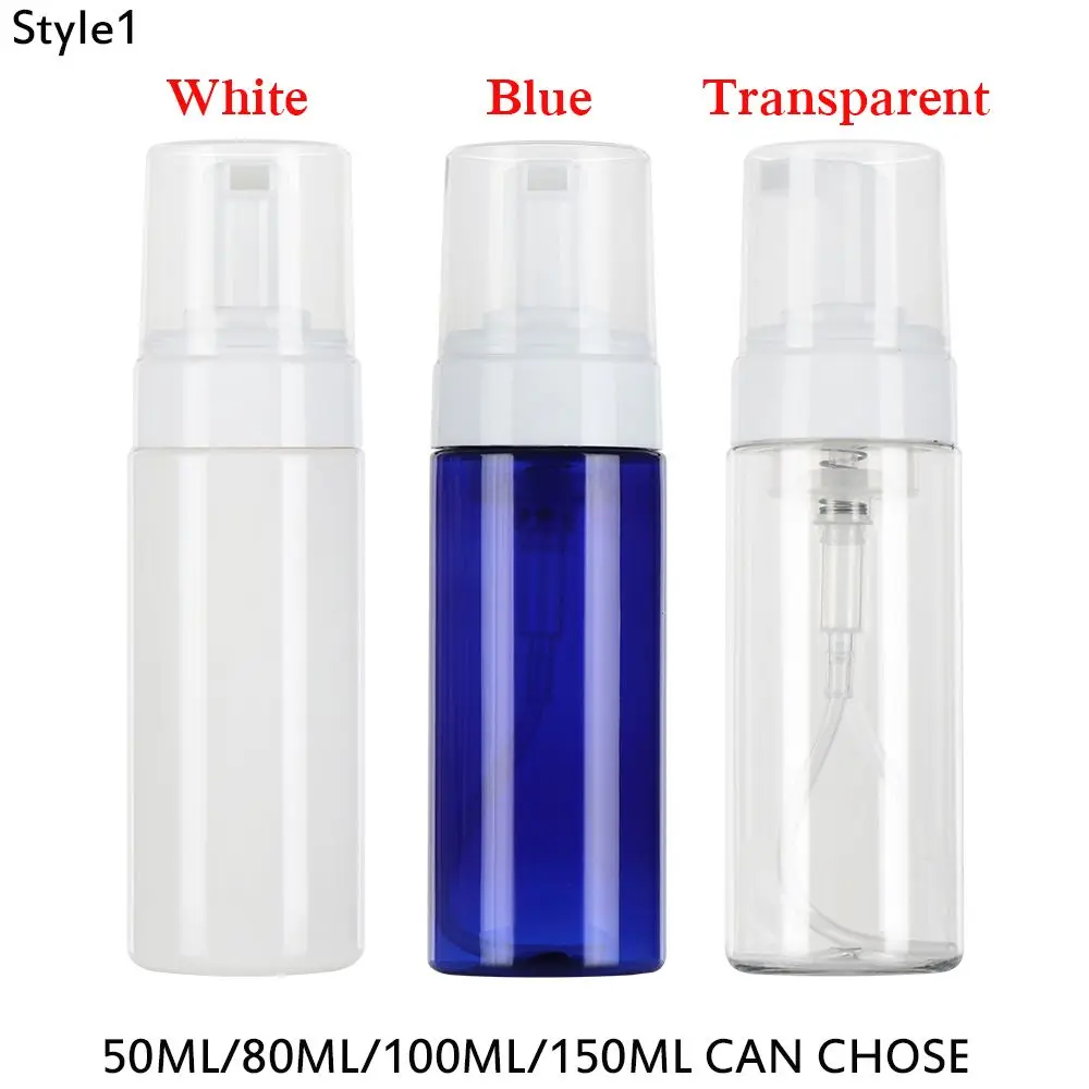 1pcs New Home Bath Supplies Hand Sanitizer Plastic Clear Foaming Bottle Soap Dispenser Liquid Pump Container