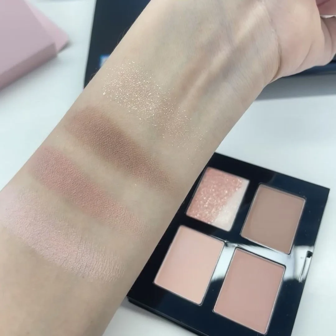 マリー・ダルガー 4色アイシャドウパレット スムースファイン オリジナルメイクアップ 優しいデイリーメイクアップ 明るくする輪郭化粧品 美容