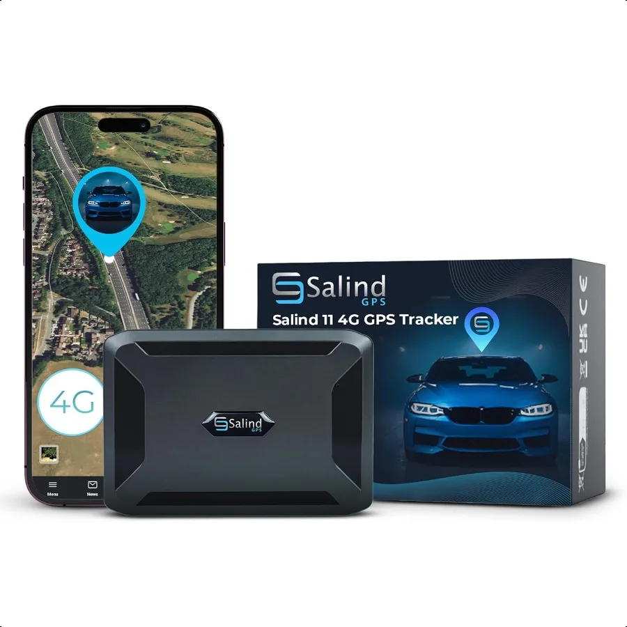 

Magnetic up to 70 Days Battery GPS Tracker for Every Vehicle 4G LTE Car GPS Tracker with Strong Builtin Magnet for Easy Fixatio