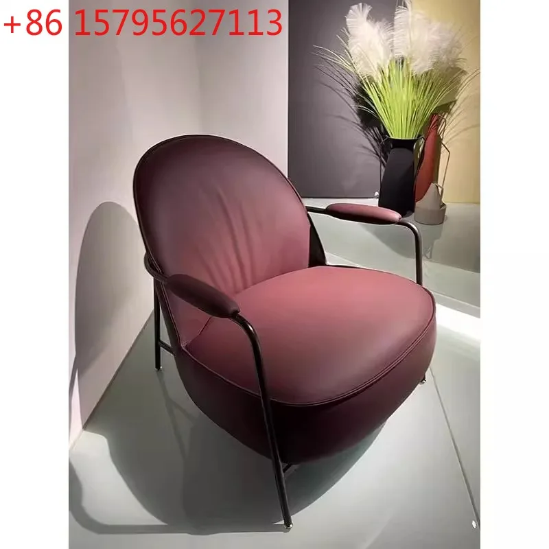 

Lazy sofa chair, designer living room, bedroom lounge chair, modern minimalist hotel B&B chair