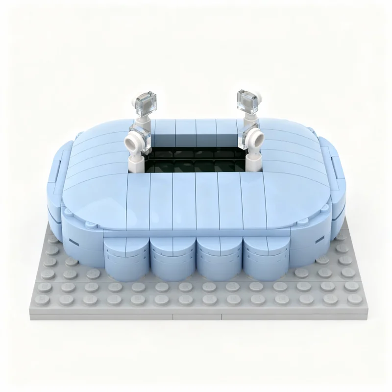 174-teiliges MOC Weserstadion Bremen Modellbausatz Architektur-Spielzeug Geburtstagsgeschenke DIY Bildungs-Bausteine Präsentations-Kollektion