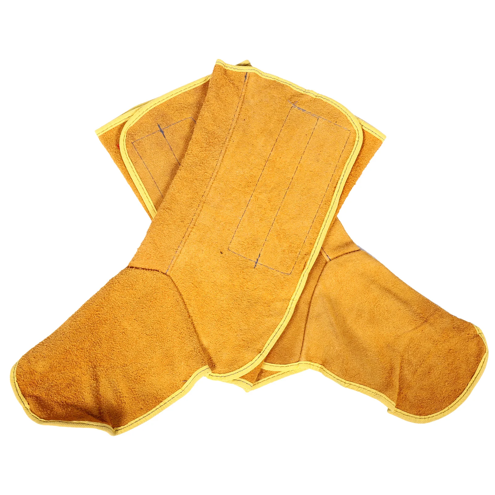 

1Pair Welding Shoe Cover Cowhide Foot Protector Durable Abrasion Resistant Simple Structure Welding Foot Cover