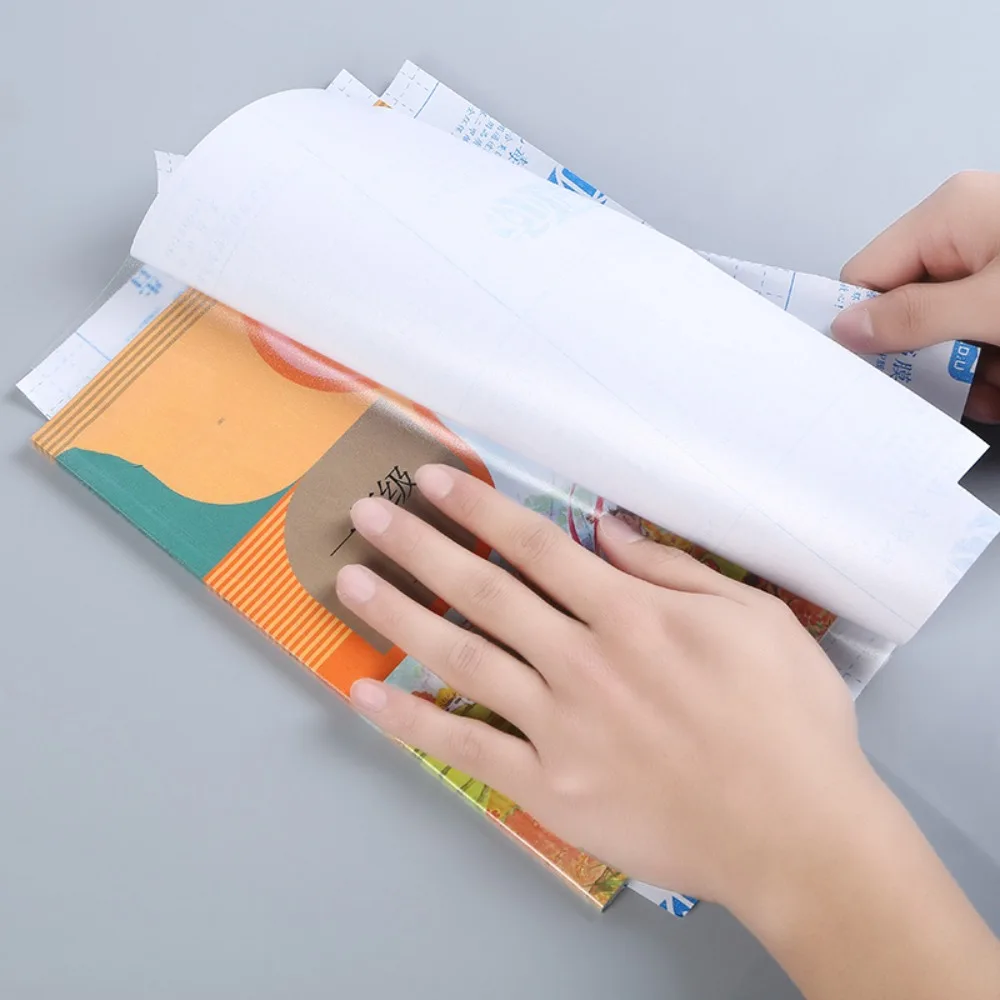 10 hojas A4 transparente para libros, cubierta protectora de libros autoadhesiva transparente, impermeable, a prueba de suciedad, envoltura protectora para cuaderno