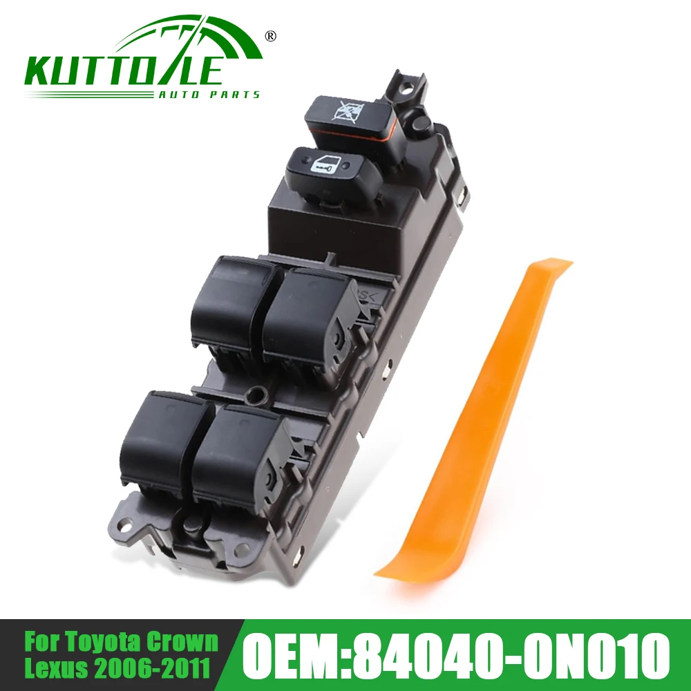 

84040-0N010 LHD Power Master Window Lifter Switch Control For Toyota Crown Lexus GS350 GS430 2005 2006 2007 2008 2009 2010 2011