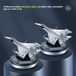 Solar Car Air Freshener Aircraft Rotating Aromatherapy Perfume Car Diffuser Long-lasting Fragrance Car Interior Decorations