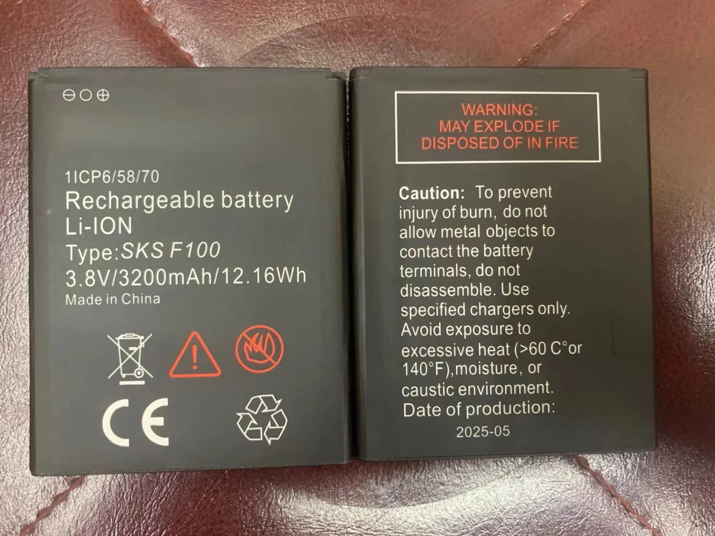 

New Battery Bateria 3200mAh 3.8V For SEASON SKS F100 Battery