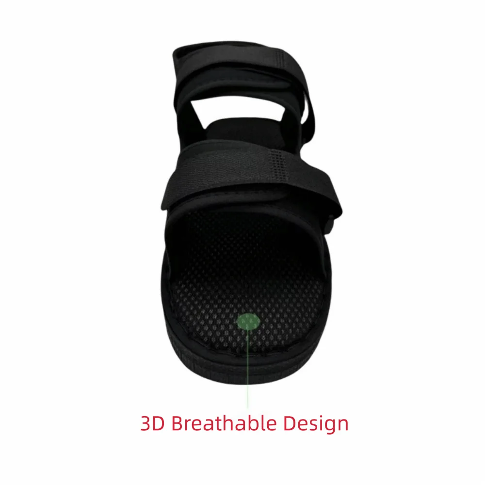 Protection Cover Adjustable Plaster Shoe Breathable Anti Skid Fracture Fixed Shoes Comfortable Open Toe Post Op Boot Foot Drop