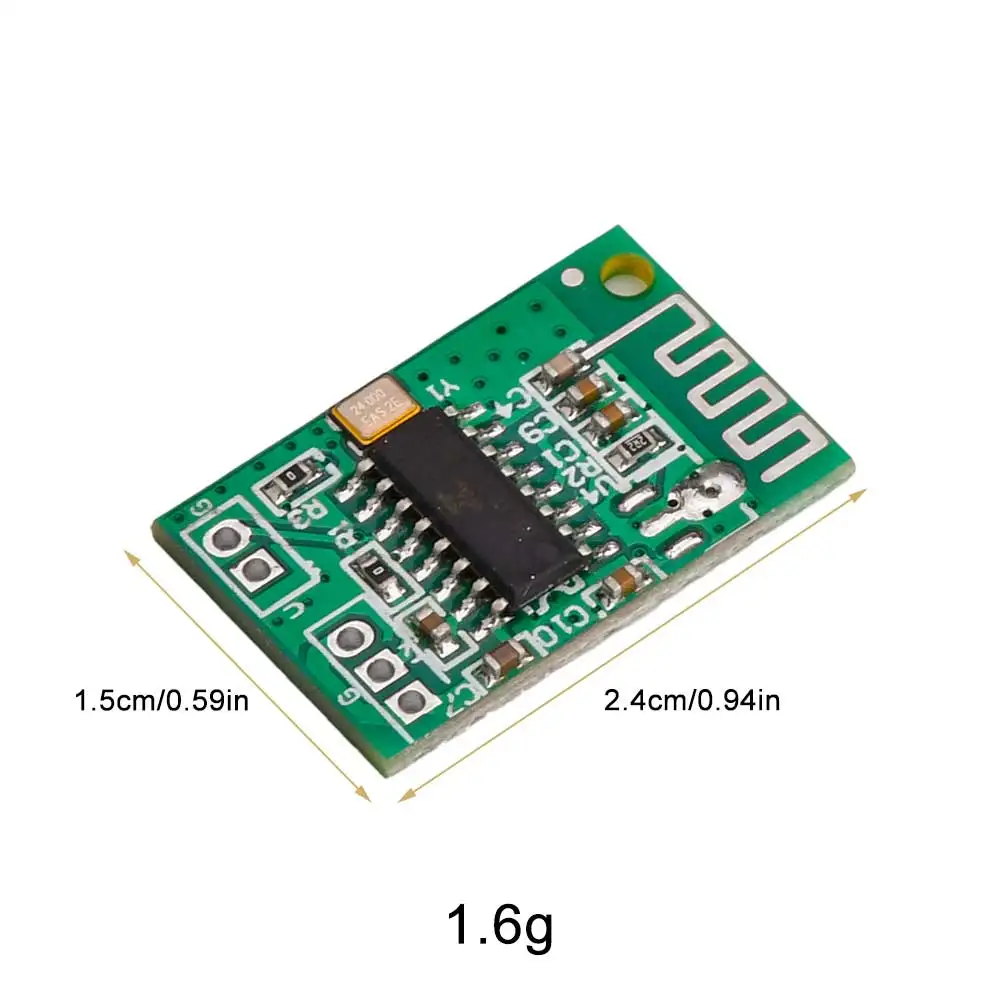 5V Bluetooth 5.0 Audio-Verstärkermodul-Platine LED-Leistung 3.3V-8V Audio Dual Digital Mono Ausgang Bluetooth-Empfängerplatine – Detail 10