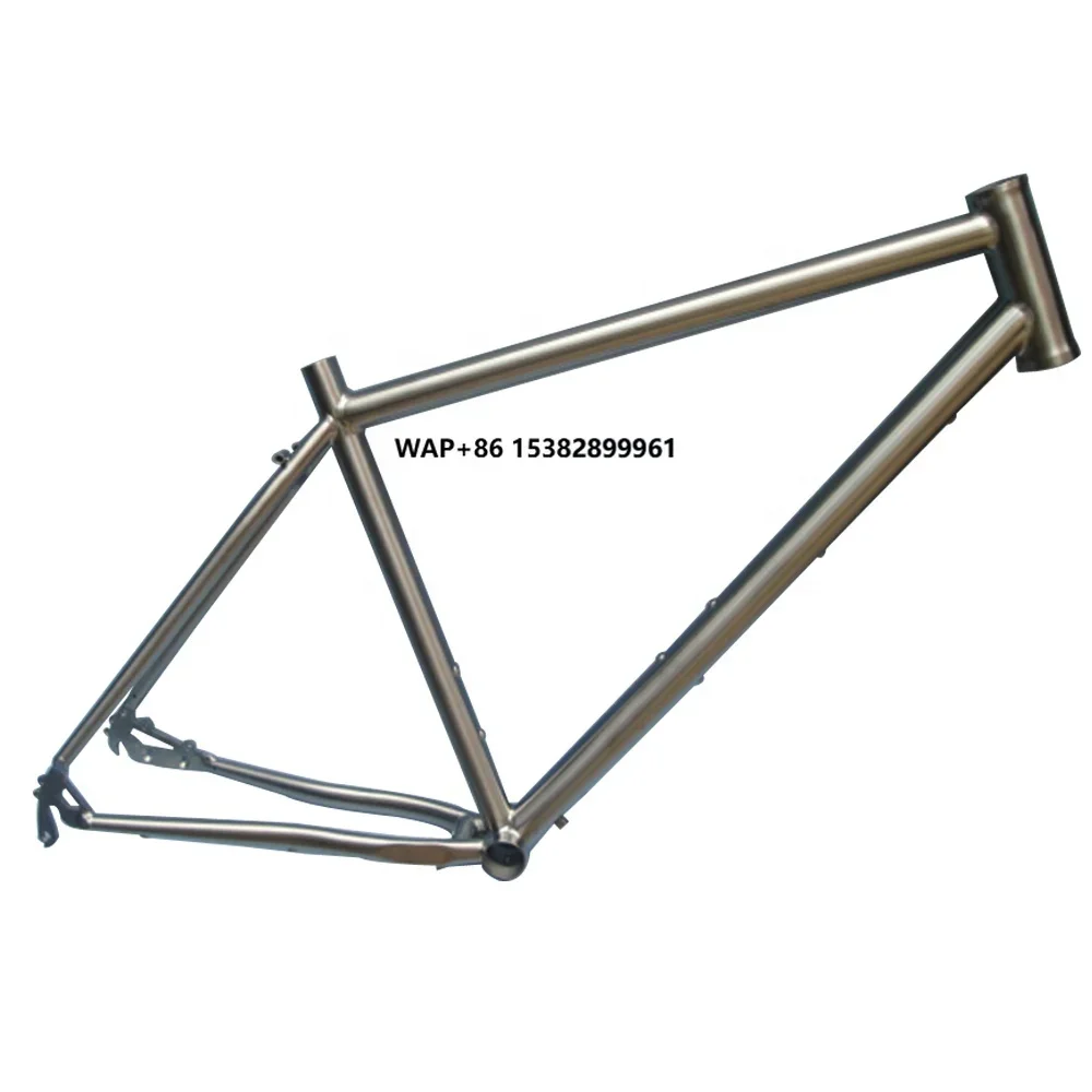 

Super Light Cyclocross Titanium Alloy Road Disc Bike Frame