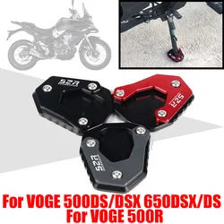 For VOGE 500DS 500DSX 650DS 650DSX 650 DSX 500 DSX DS 500R 500 R Accessories Kickstand Side Stand Extension Pad Enlarger Support