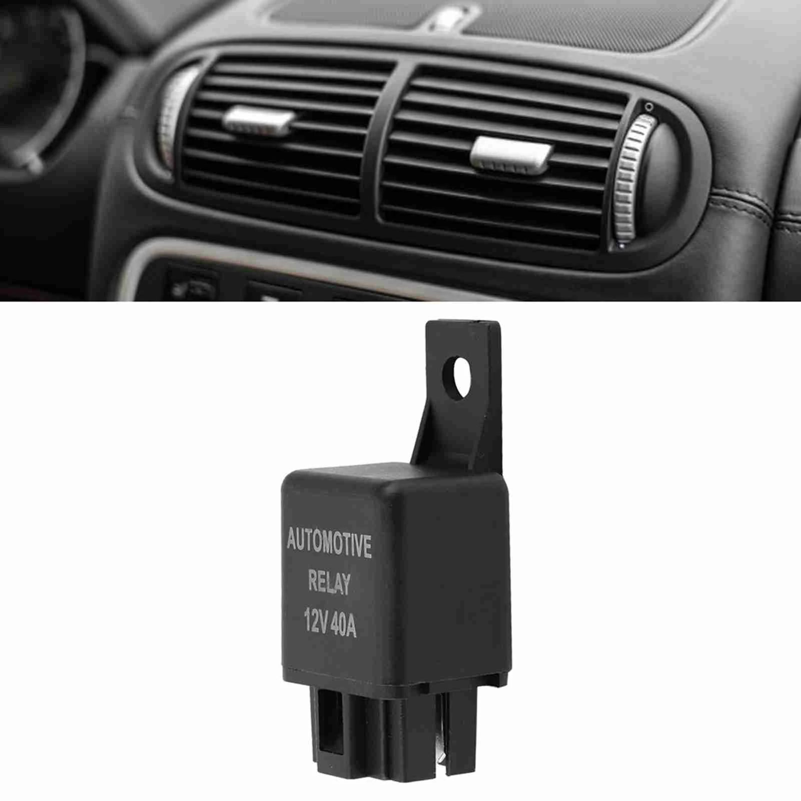 Car Fan Relay Fan Relay Replacement Fan Relay Car Relay Replacement Heavy Duty Switching Fan Relay 12V 40A Relay
