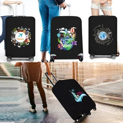 Reizen Koffer Beschermhoes Gelden 18-32Inch Bagage Cover Elasticiteit Dikkere Stofkap Trolley Case Travel Accessoires