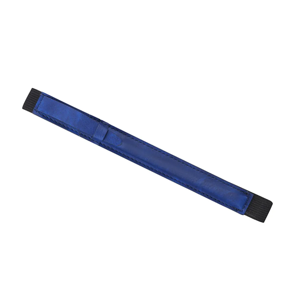 Stylus Pen Protective Case Dark Blue PU Sleeve Flip Cover Capacitive Hold Carrying Bag Storage for Pencil Touch